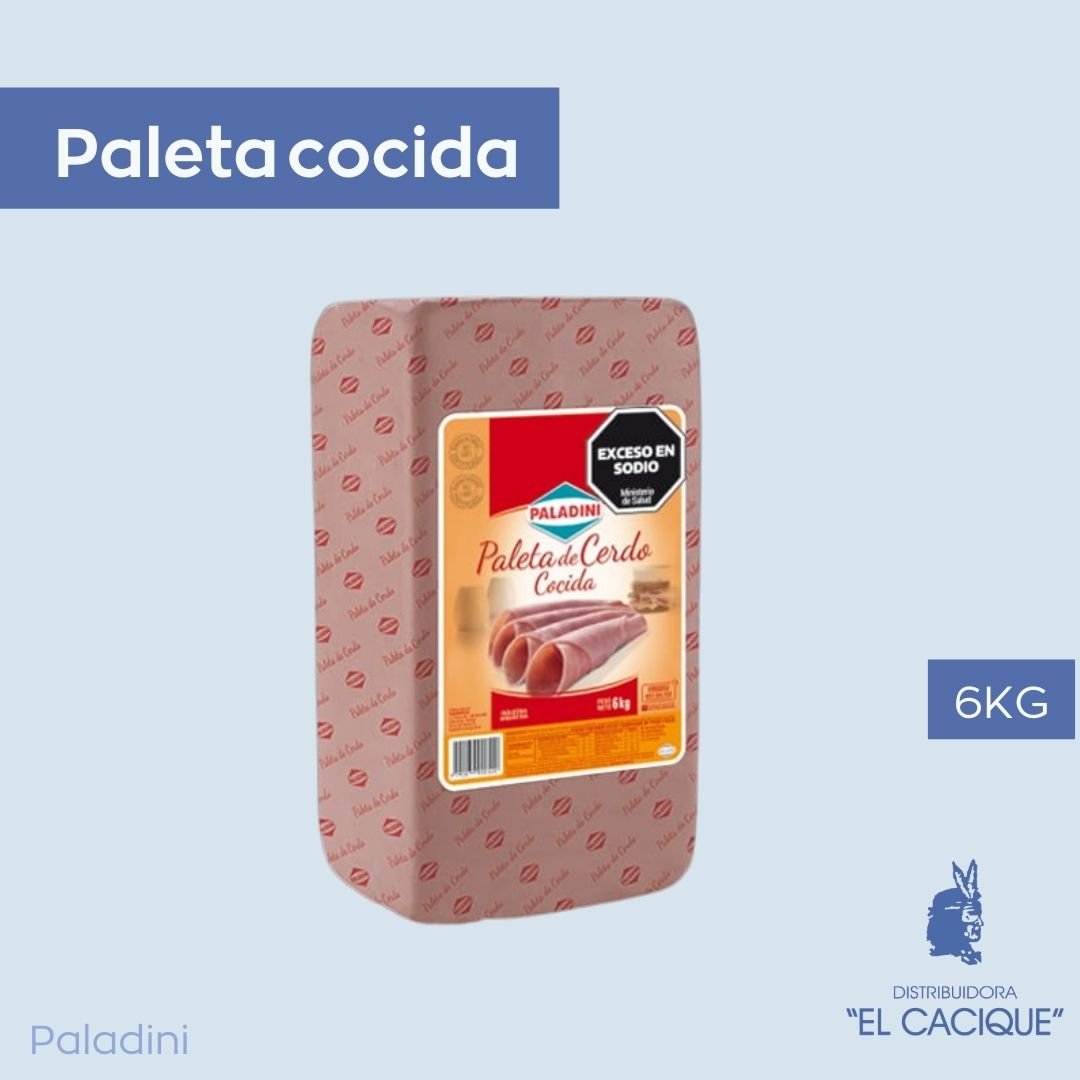 PALETA COCIDA X 6 KGS. PALADINI